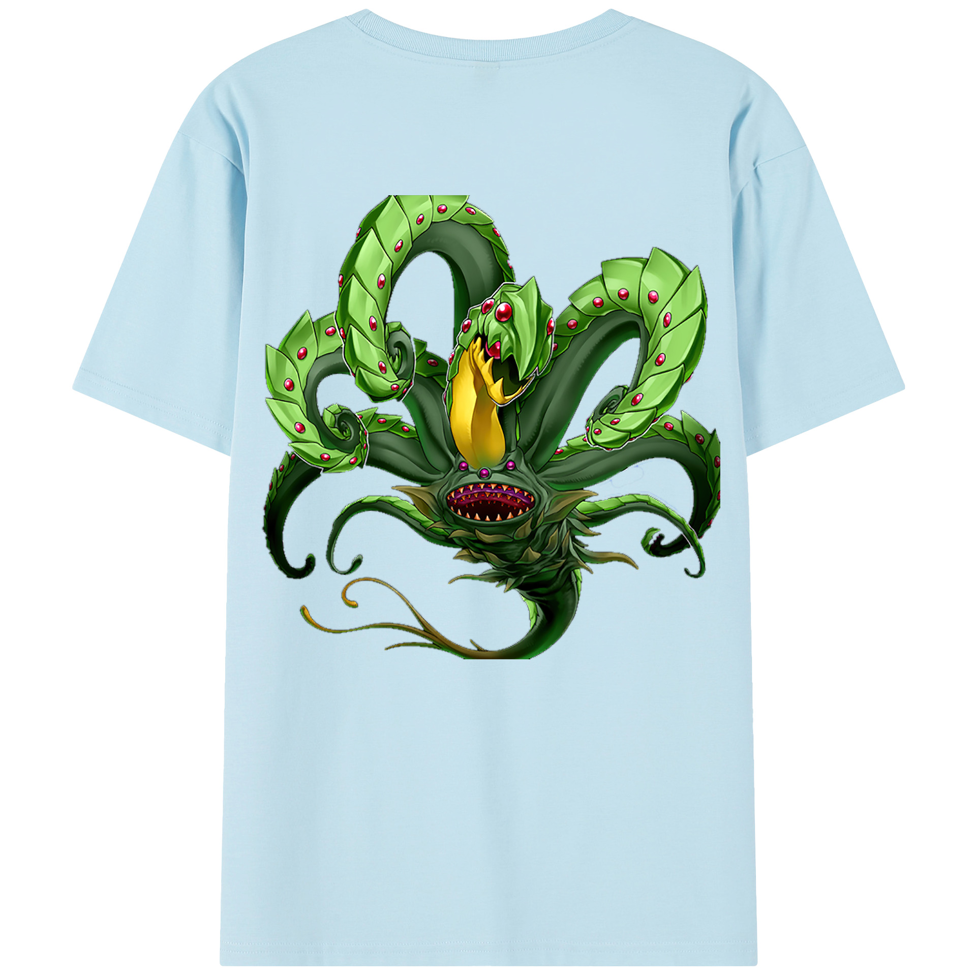 （画像用） 遊☆戯☆王 Yu-Gi-Oh! 綿100％半袖Tシャツ（背面プリント）